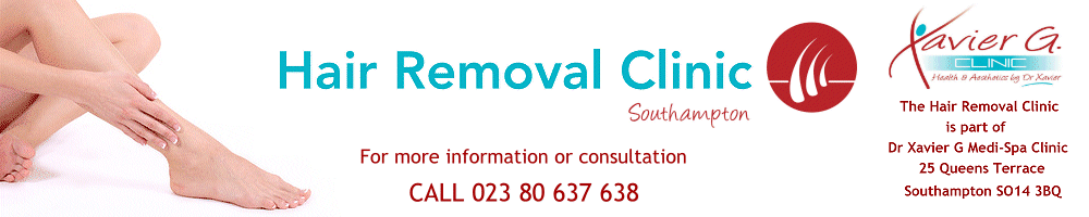 laser hair removal clinic Southampton
